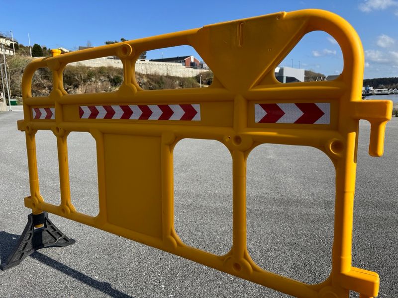 Avsperringsgjerde i plast - 2 pakning