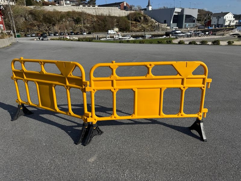 Avsperringsgjerde i plast - 2 pakning